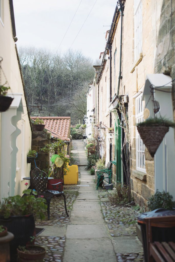 Robin Hood's Bay wedding | Scarborough wedding | Natural photography at bridal prep | English seaside town