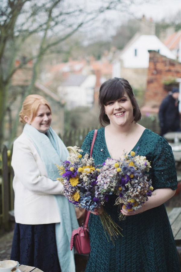 Secret Seaview Chapel wedding venue | Robin Hoods Bay seaside wedding | Scarborough English seaside | Natural wedding photography