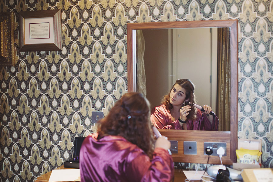 Natural Chester wedding photography | Bridal prep