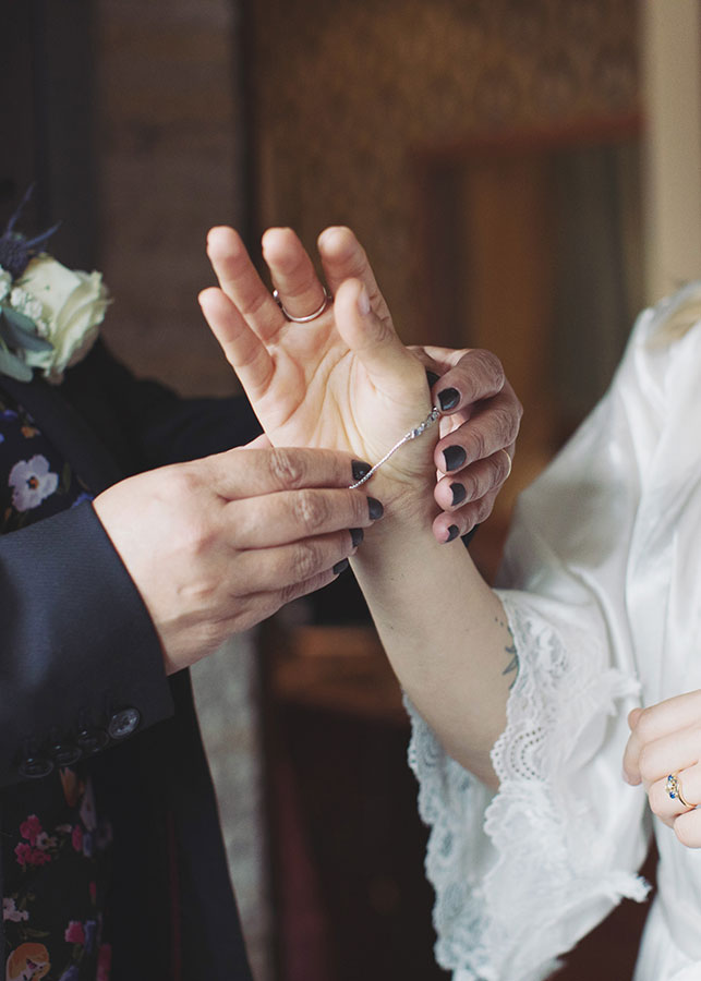 Natural Chester wedding photography | Bridal prep