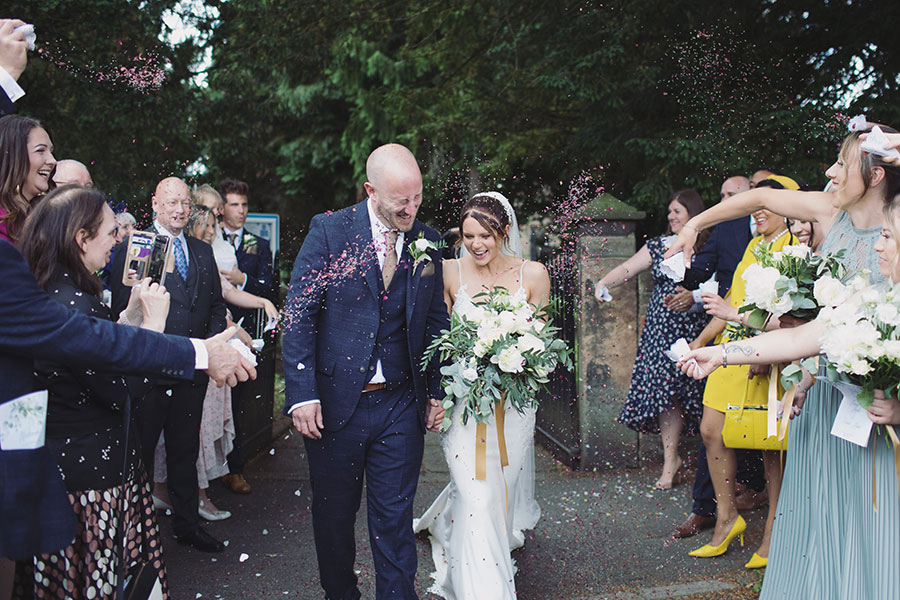 St. Mary's Church wedding Alfreton | Derbyshire countryside wedding venue | Natural wedding photography Derbyshire