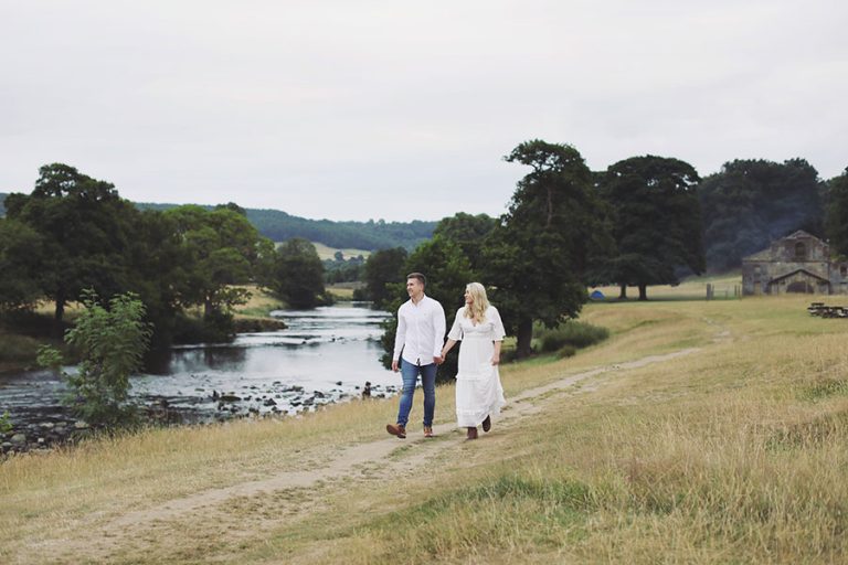 Daniella & Reece ♡ Chatsworth House Engagement Photoshoot