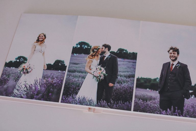 Fine art wedding storybook printed photo album | Wedding photo album book UK Folio albums