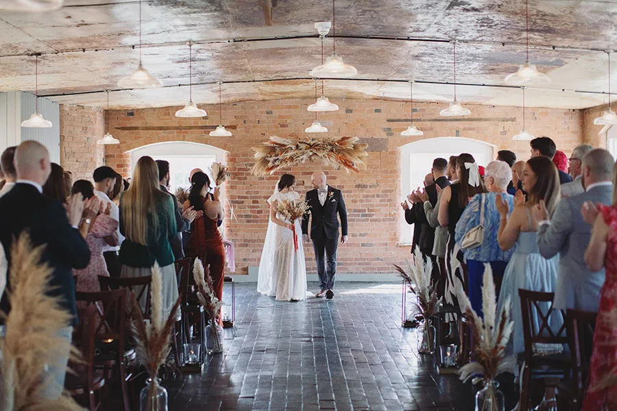 The West Mill wedding photography in Derbyshrie | Rustic wedding venue UK