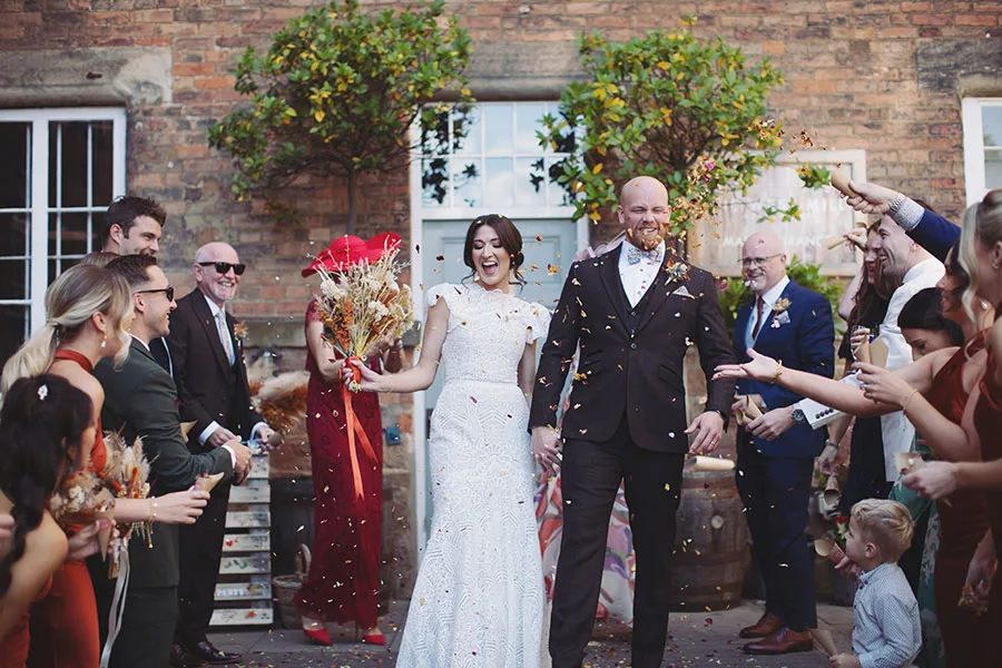The West Mill wedding photography in Derbyshrie | Rustic wedding venue UK