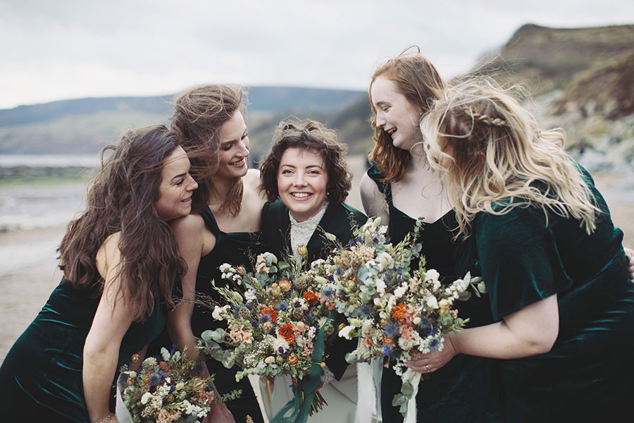 The Cove wedding photography Robin Hood's Bay Yorkshire