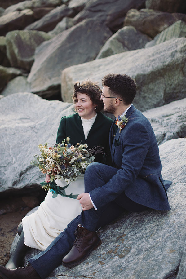 The Cove wedding photography Robin Hood's Bay Yorkshire