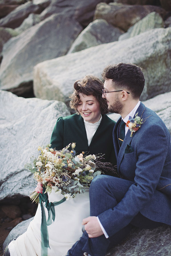 The Cove wedding photography Robin Hood's Bay Yorkshire