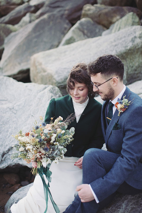 The Cove wedding photography Robin Hood's Bay Yorkshire