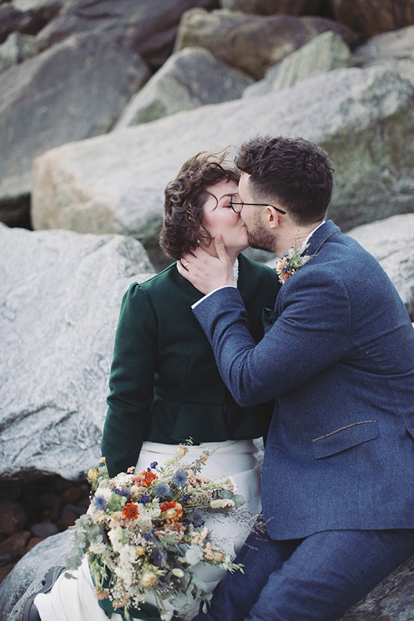 The Cove wedding photography Robin Hood's Bay Yorkshire