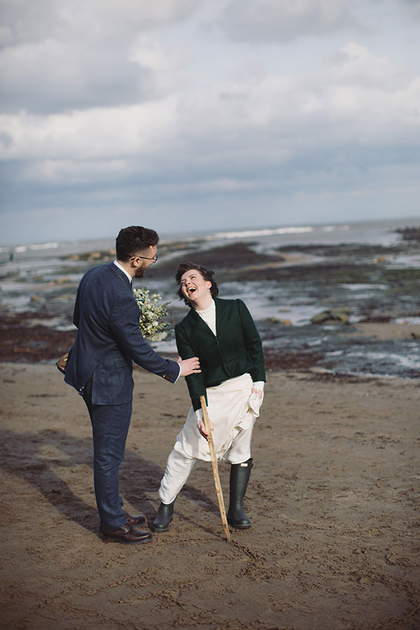 The Cove wedding photography Robin Hood's Bay Yorkshire