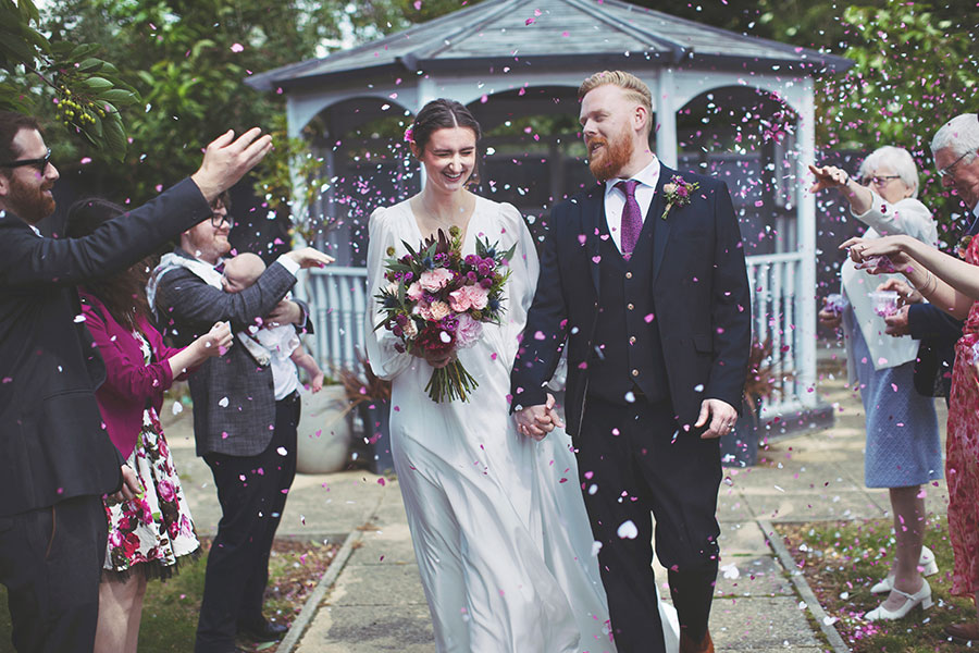 Elopement wedding photography at Stamford Registry Office capturing authentic emotions