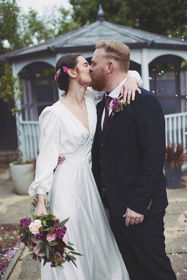 Elopement wedding photography at Stamford Registry Office capturing authentic emotions