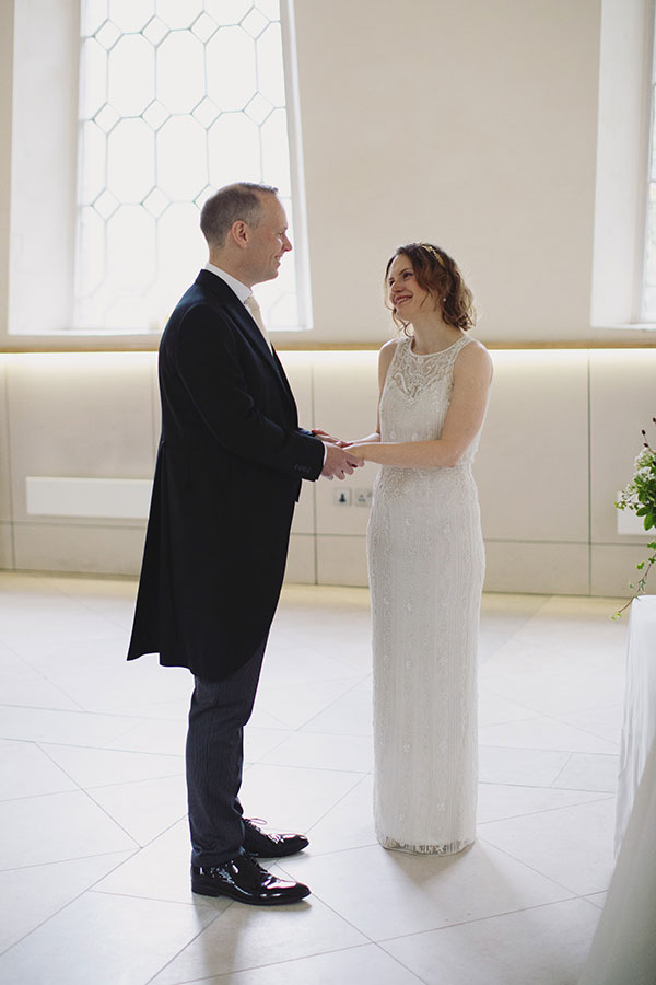 Samuel Worth Chapel wedding ceremony at Sheffield General Cemetery with Lee and Camilla