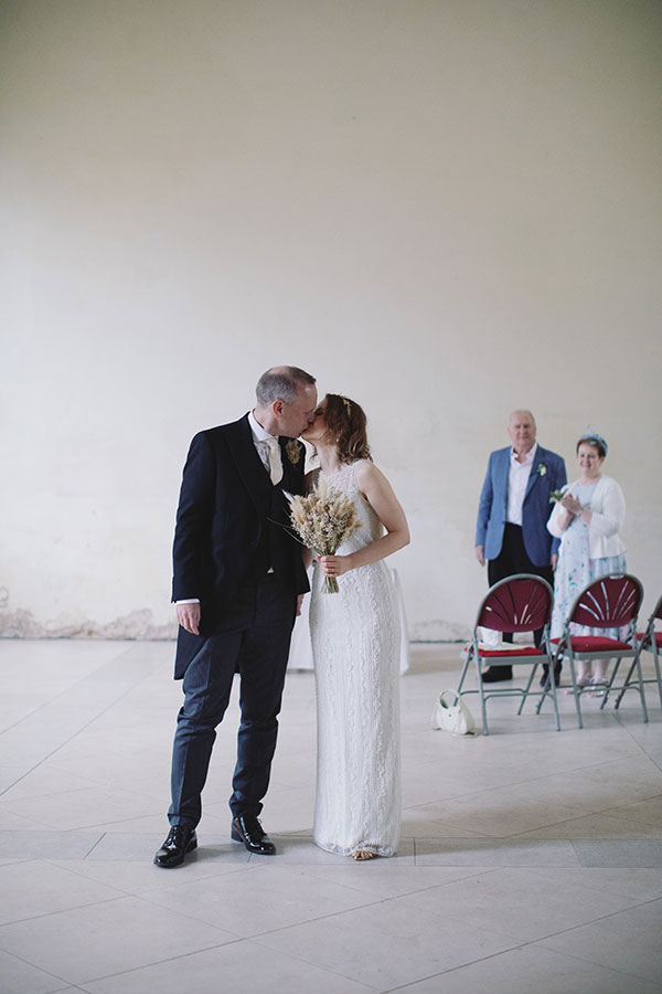 Samuel Worth Chapel wedding ceremony at Sheffield General Cemetery with Lee and Camilla