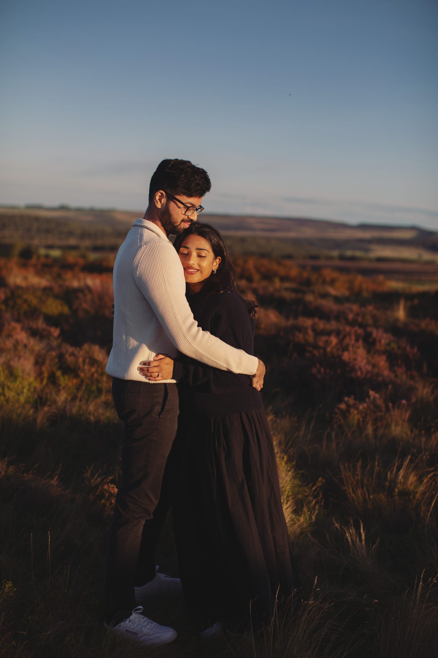 Peak District Proposal Photographer ♡ Rahul & Rhea’s Surprise Proposal at Curbar Edge 28 rahul-rhea-surprise-proposal-curbar-edge-peak-district 34