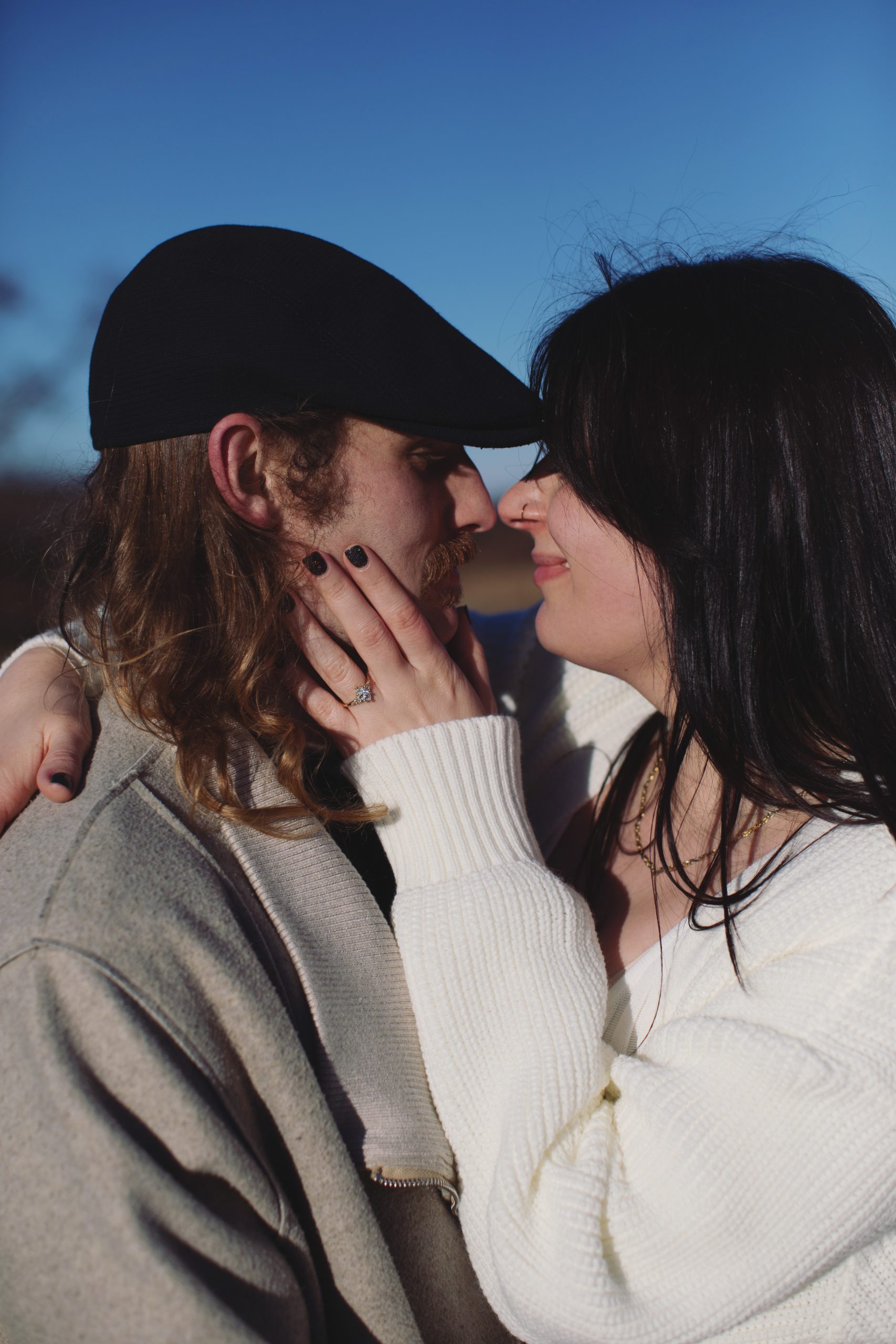 Cat & Liam ♡ Engagement Photoshoot at Shillito Woods 26 Cat and Liam exploring woodland trails during their engagement photography session near Sheffield.