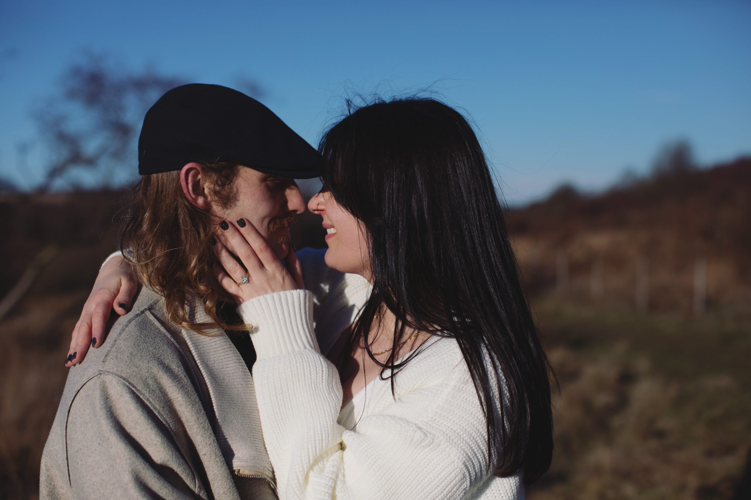 Cat & Liam ♡ Engagement Photoshoot at Shillito Woods 28 Cat and Liam exploring woodland trails during their engagement photography session near Sheffield.