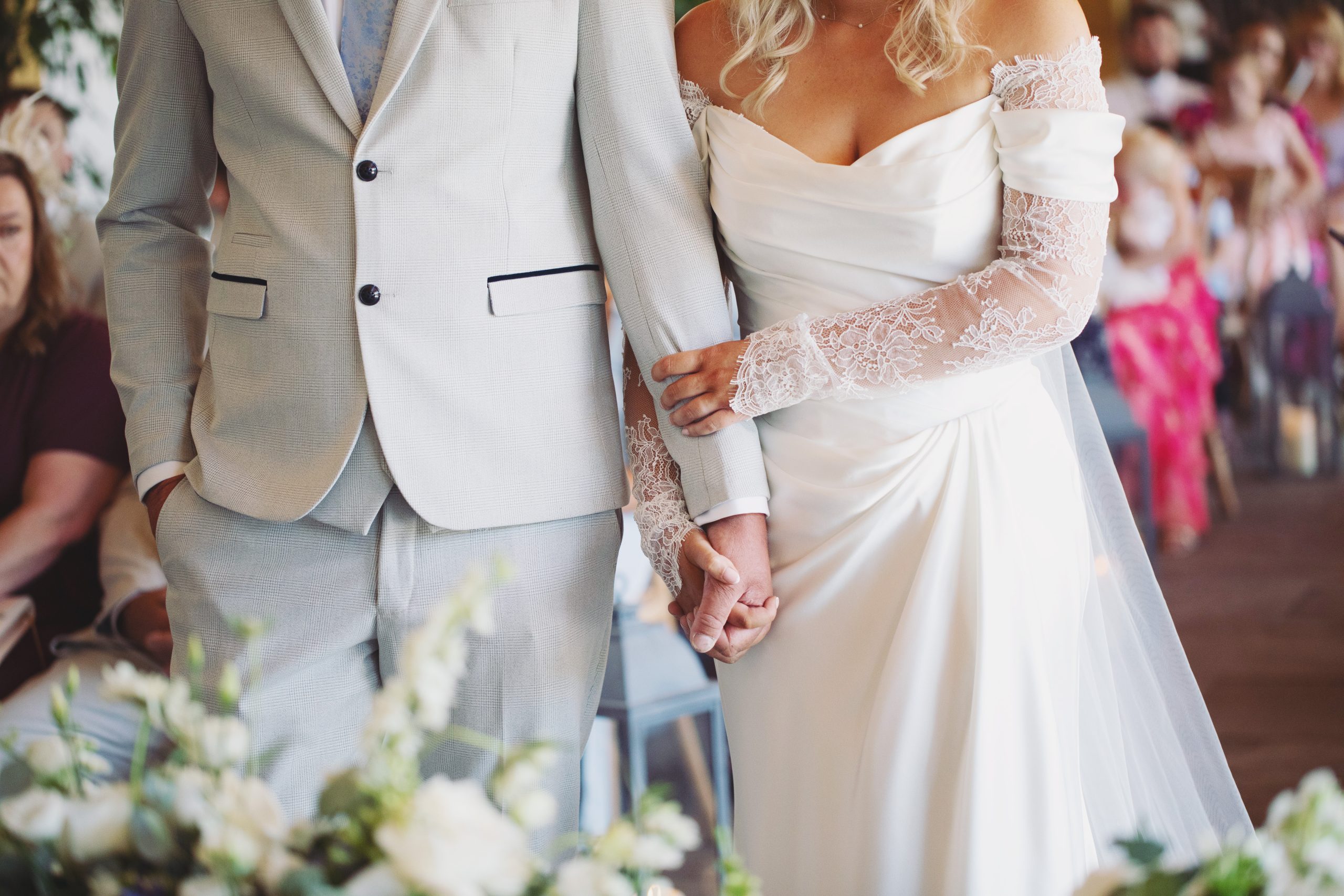 Marisa & Steven ♡ Thorpe Garden Wedding Photography 18 Wedding ceremony at Thorpe Garden in Staffordshire