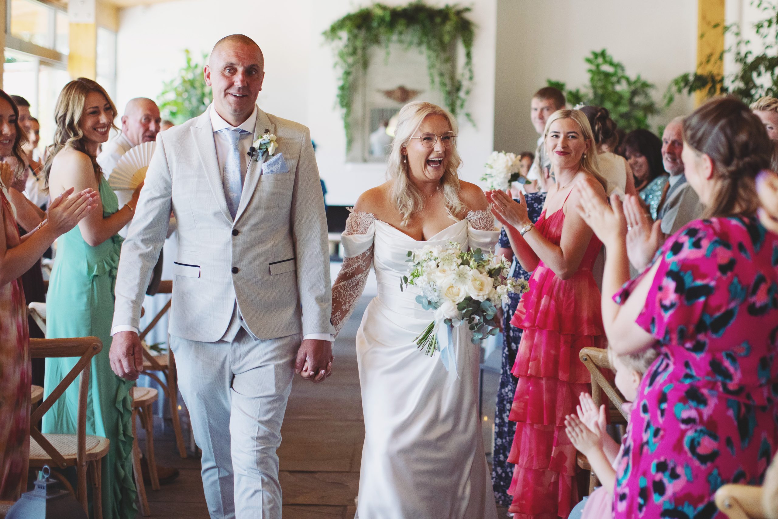 Marisa & Steven ♡ Thorpe Garden Wedding Photography 20 Wedding ceremony at Thorpe Garden in Staffordshire