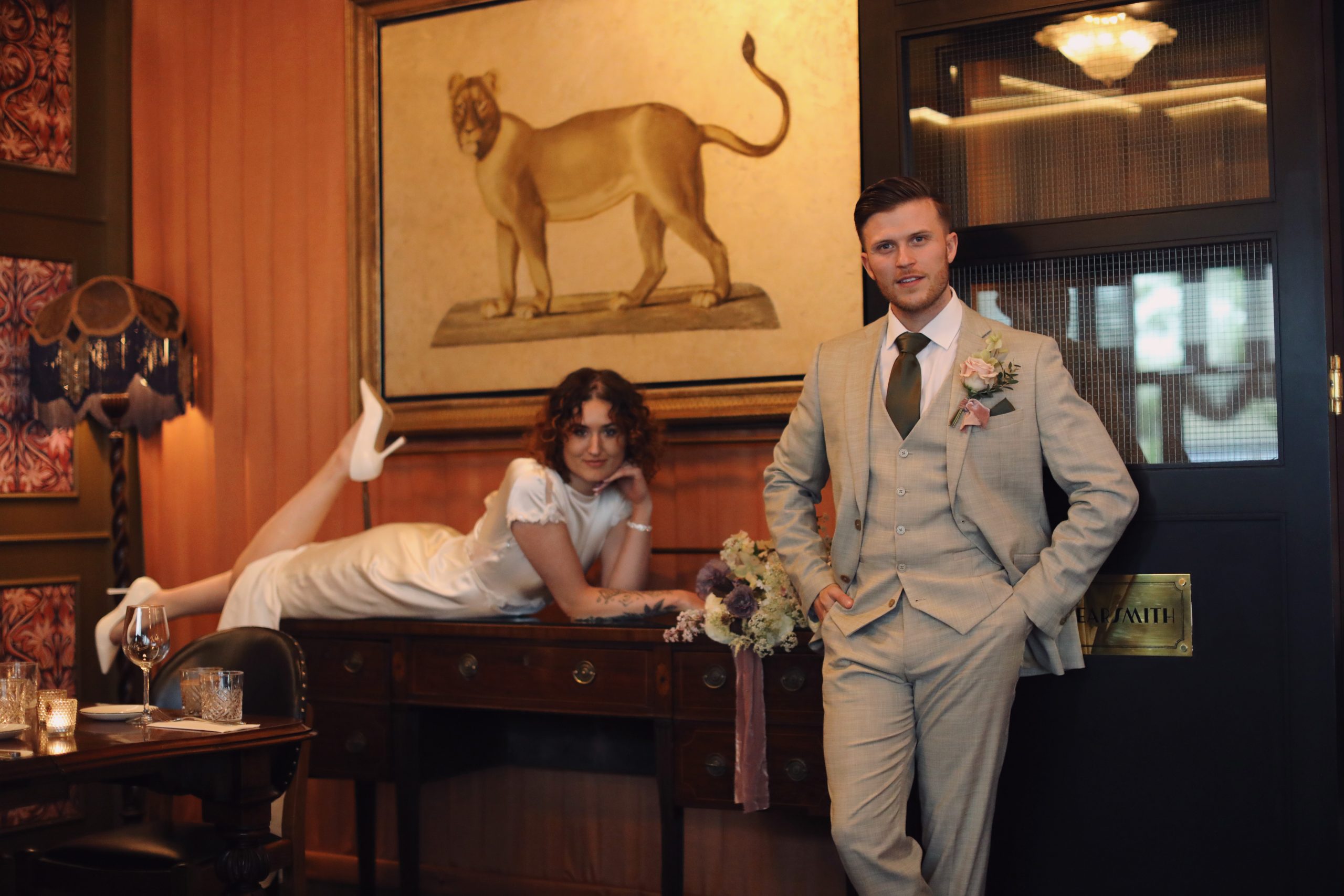 Cosy Club Sheffield Wedding venue photography