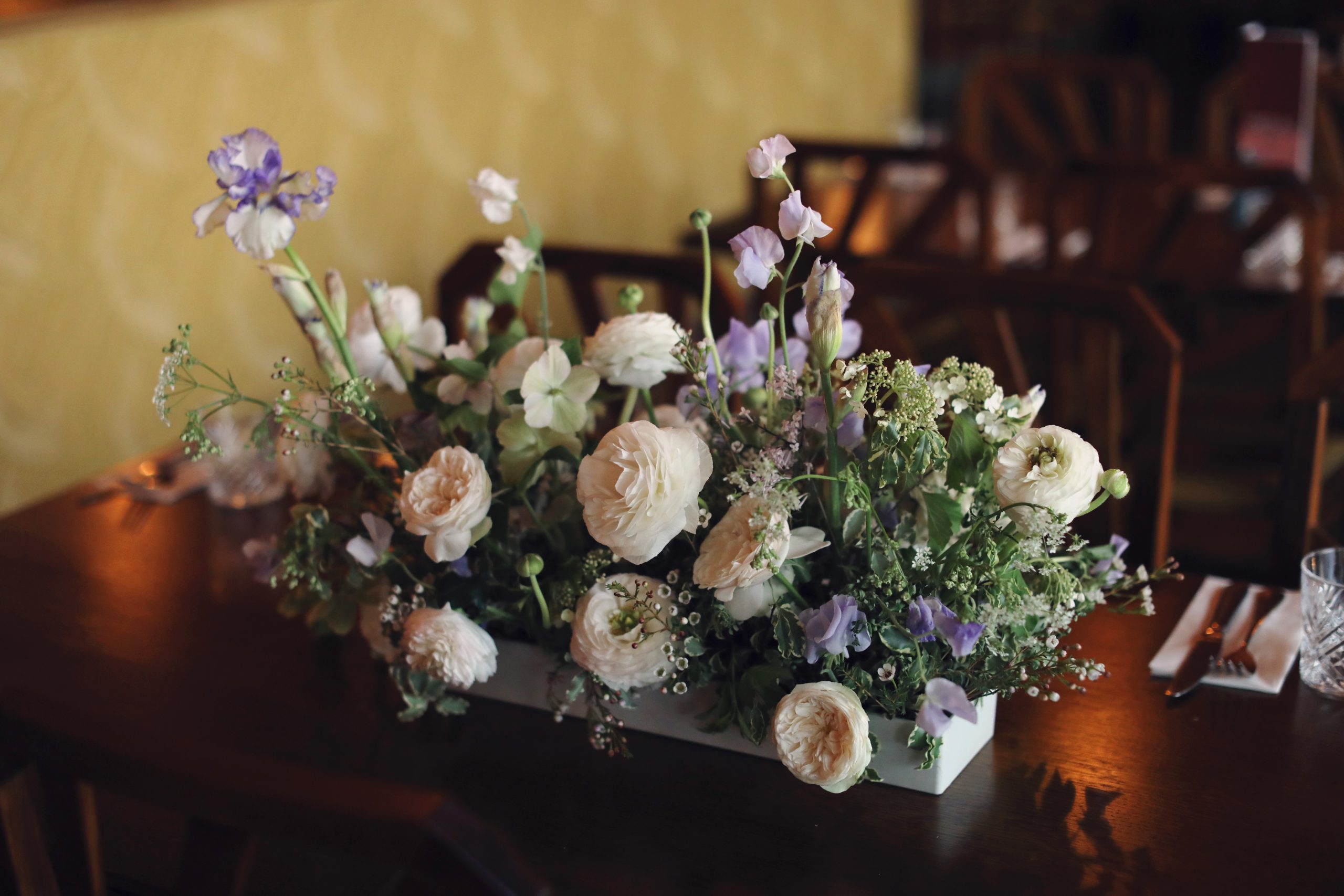 Vintage wedding inspiration featuring classic bridal fashion and florals.
