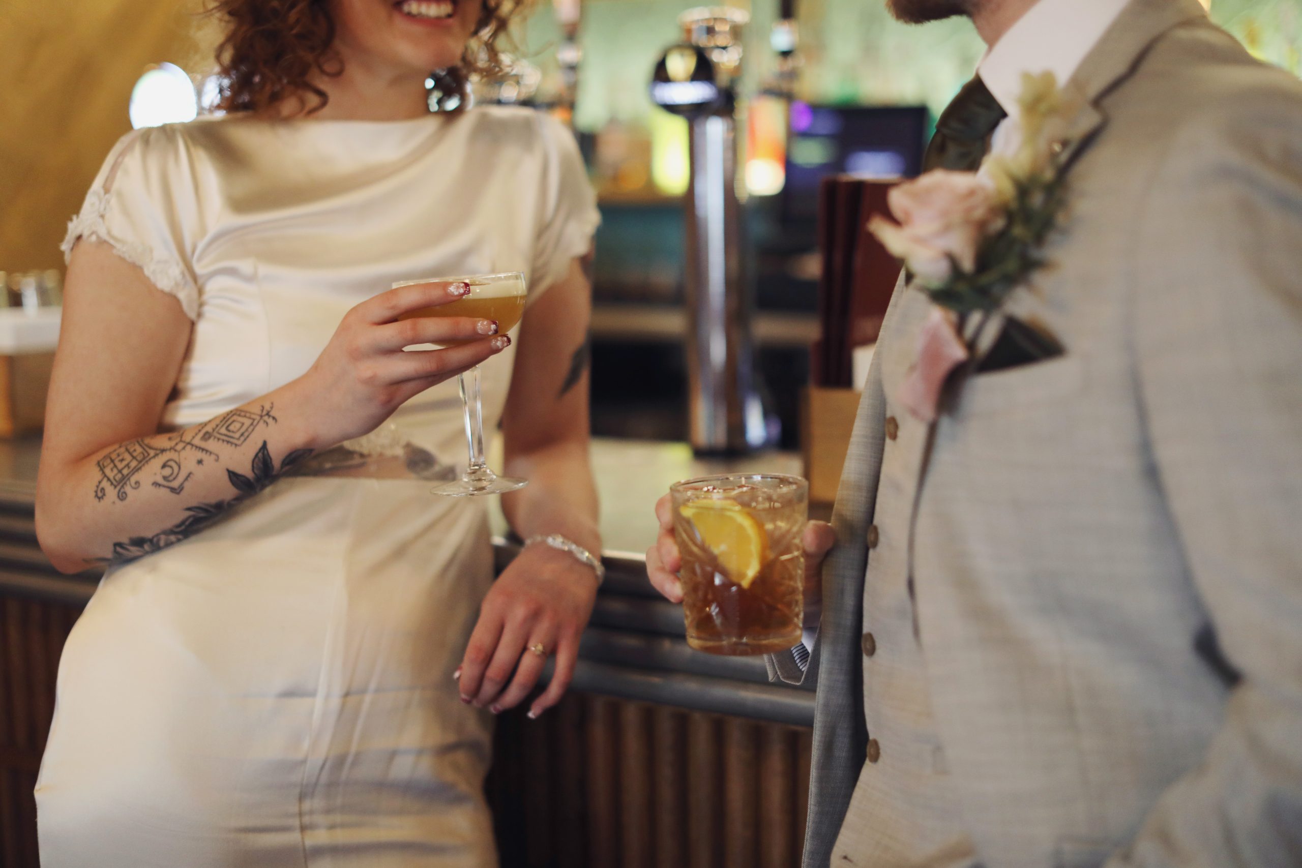 1920s-inspired wedding styling with elegant vintage details.