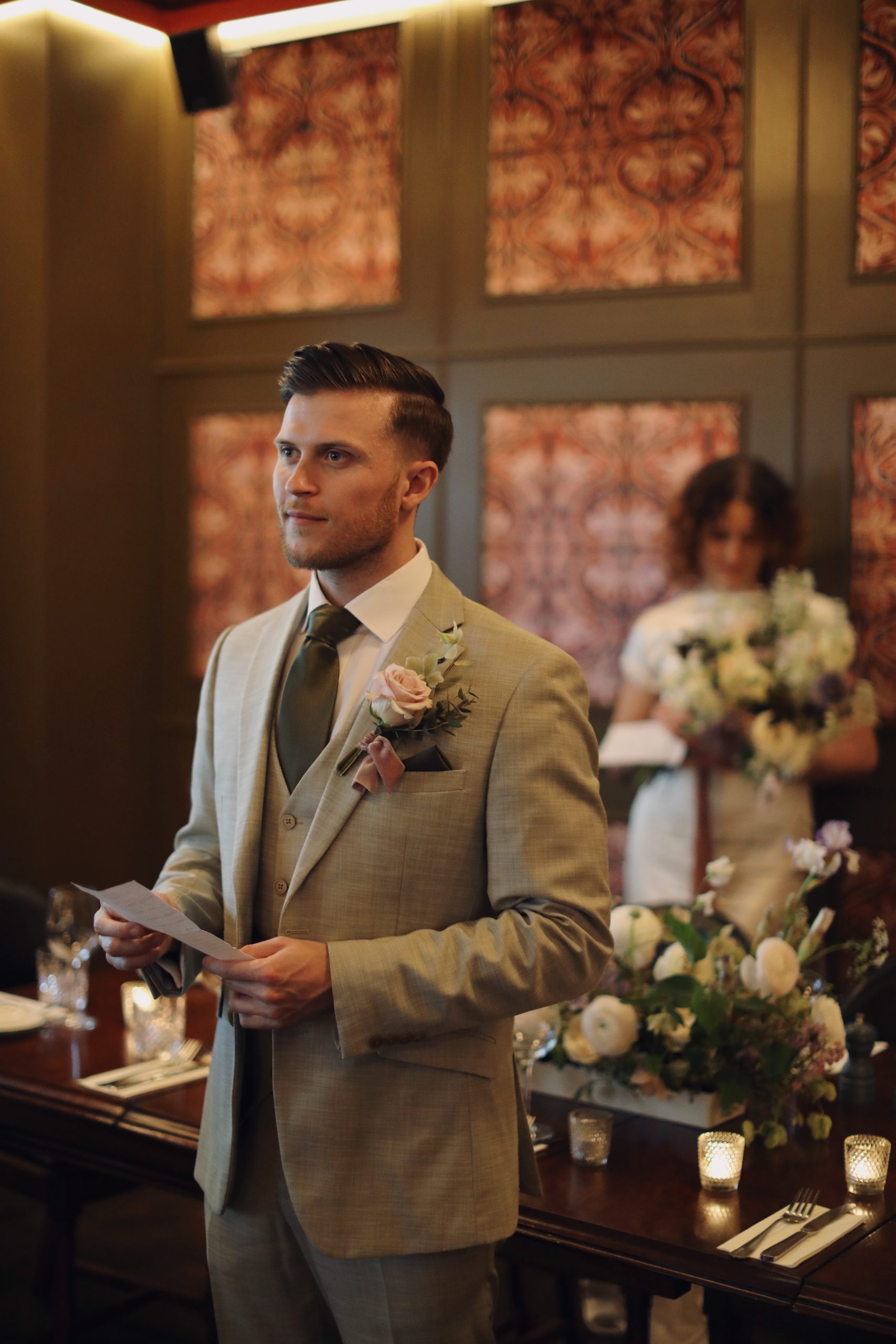 Vintage wedding inspiration featuring classic bridal fashion and florals.