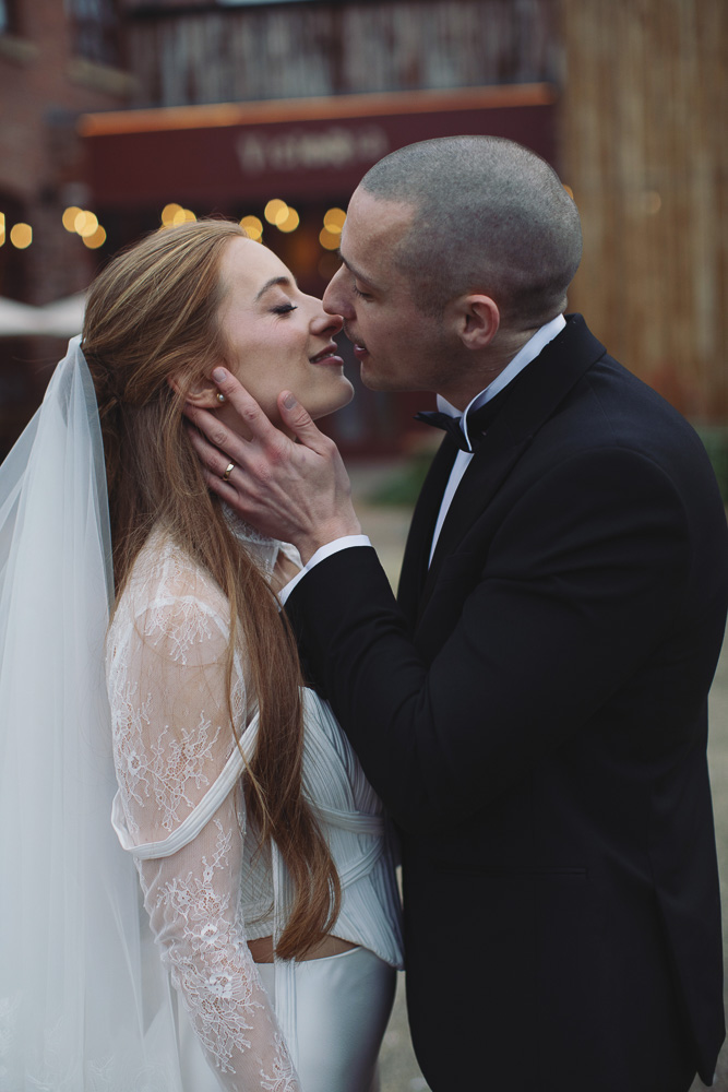 Ellie & Kamen ♡ The Victoria Wedding Venue, Sheffield 57 Bride and groom sharing a romantic moment at The Victoria wedding venue Sheffield