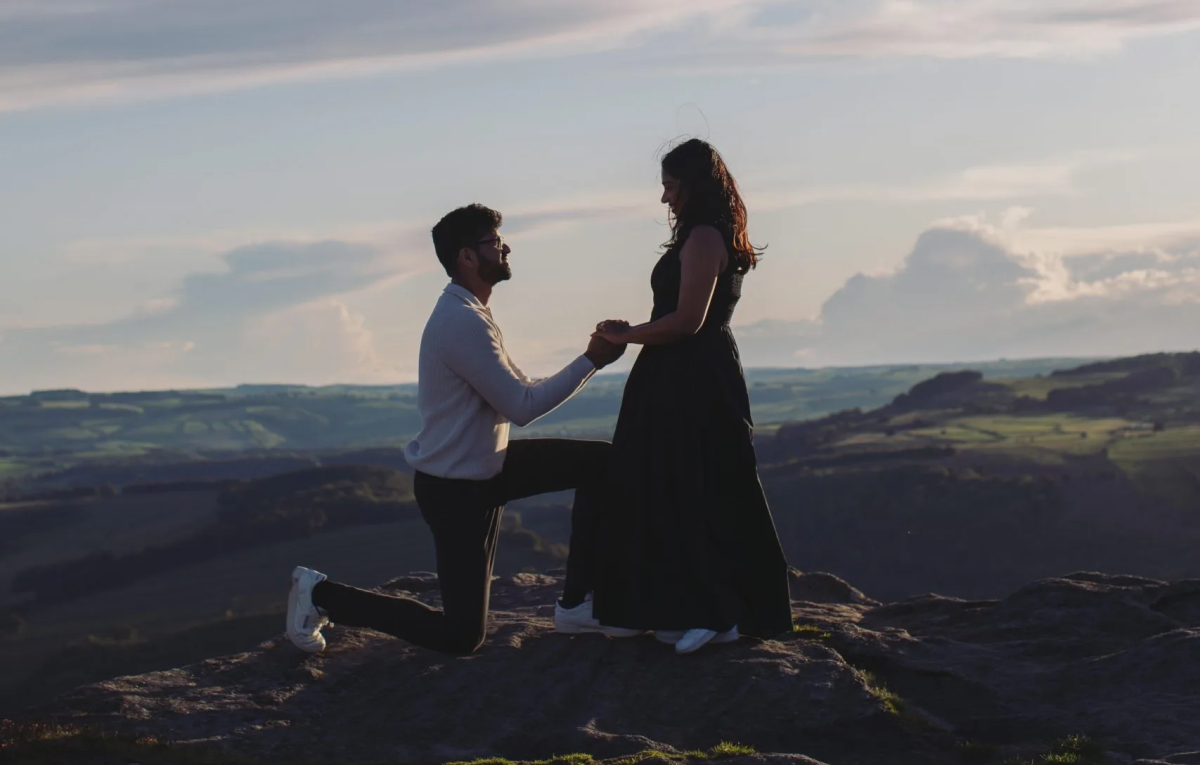 4 Perfect Proposal Location Ideas for Your Special Person ♡ 2 surprise proposal curbar edge yorkshire
