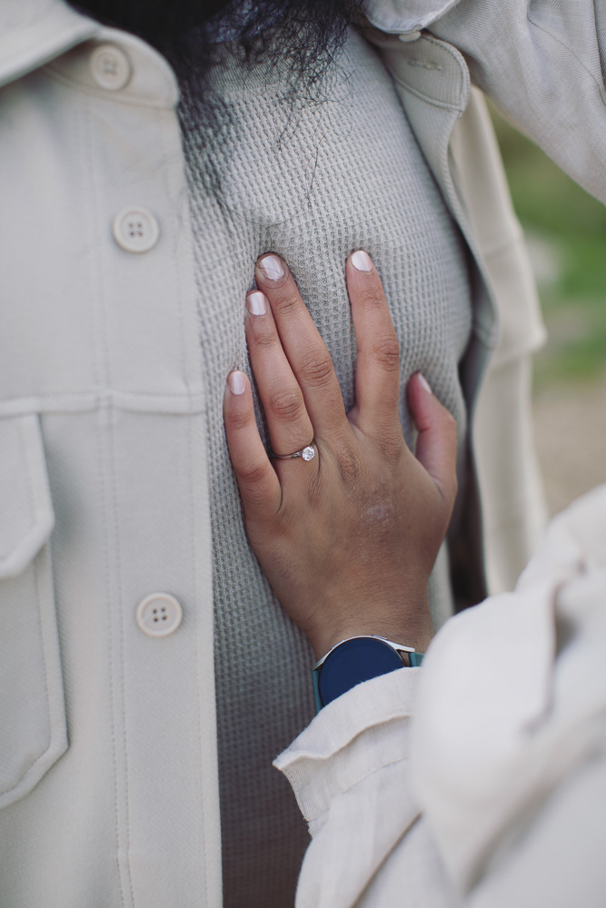 Peak District proposal with a ring photo